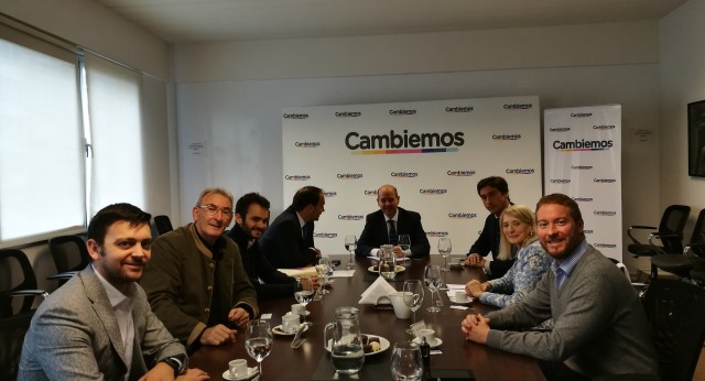 Desayuno de trabajo en la sede del PRO de Buenos Aires/Argentina