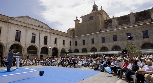 El presidente del Partido Popular, Mariano Rajoy