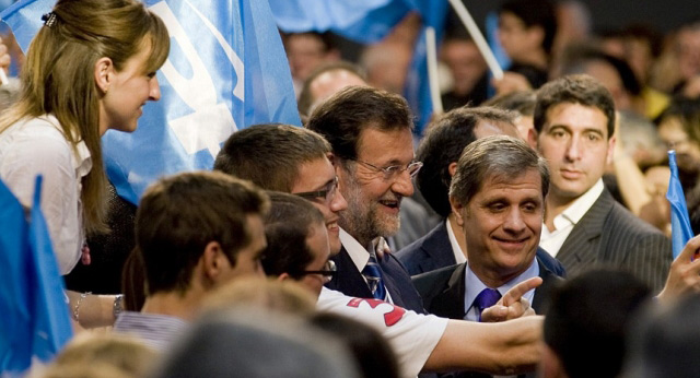 Mariano Rajoy en Hospitalet de Llobregat