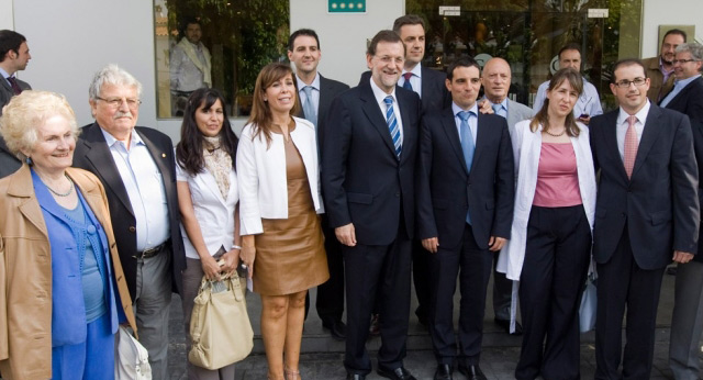 Mariano Rajoy y Alicia Sánchez Camacho en Castelldefels