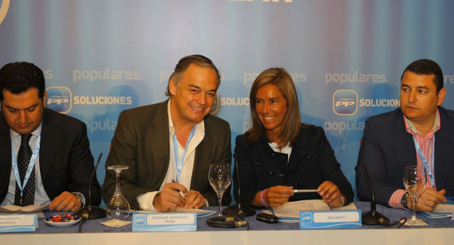 Ana Mato y Esteban González Pons