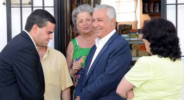 Javier Arenas visita Vejer de la Frontera (Cádiz)