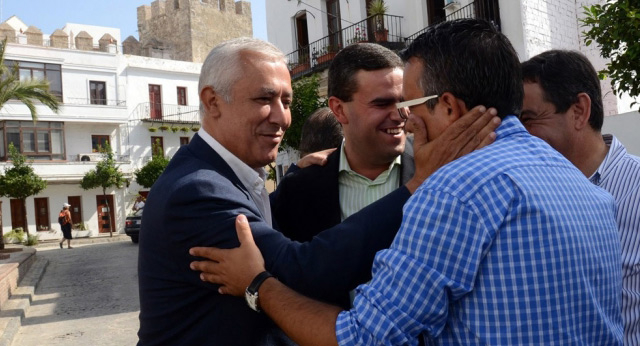 Javier Arenas visita Vejer de la Frontera (Cádiz)