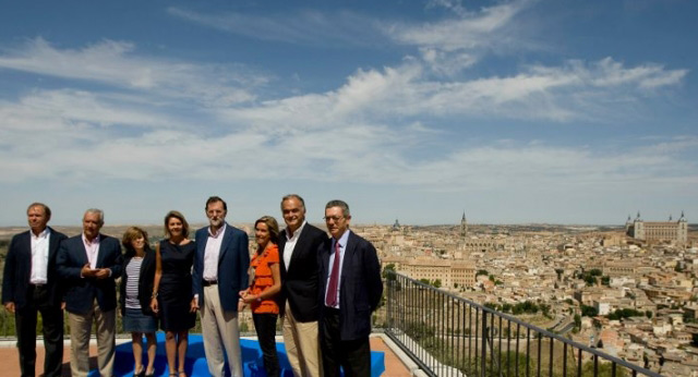 Foto de familia del Comité de Dirección del PP