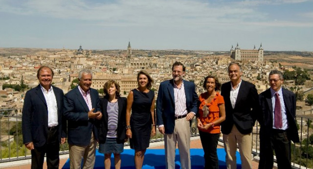 Foto de familia del Comité de Dirección del PP