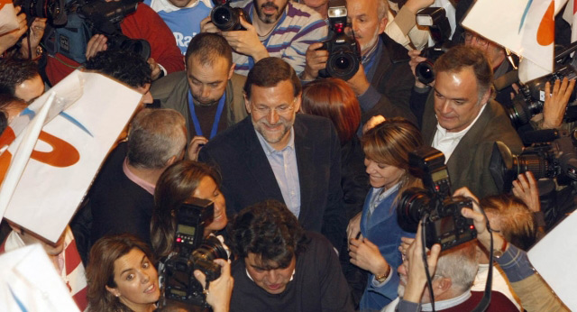 Rajoy celebra la victoria en Galicia