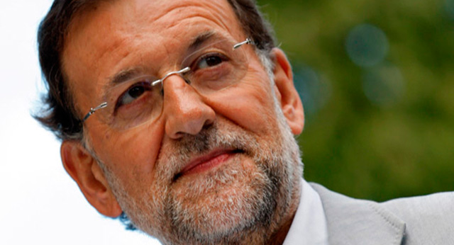 El presidente del Partido Popular, Mariano Rajoy