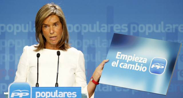 Ana Mato presenta la pre-campaña del Partido Popular: "Empieza el Cambio"
