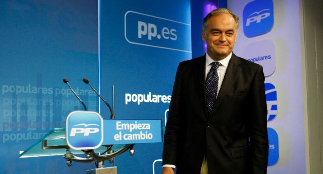 El vicesecretario de comunicación del PP, Esteban González Pons