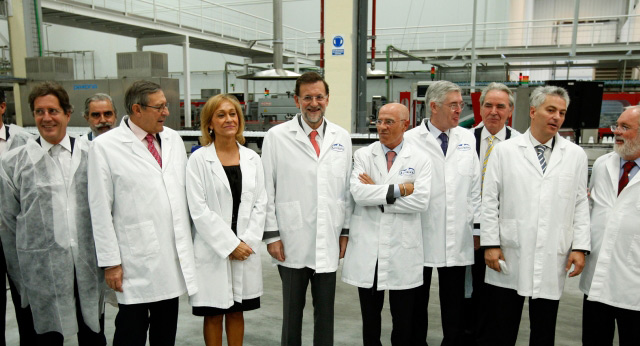 Mariano Rajoy se reúne con la cúpula directiva de FIAB