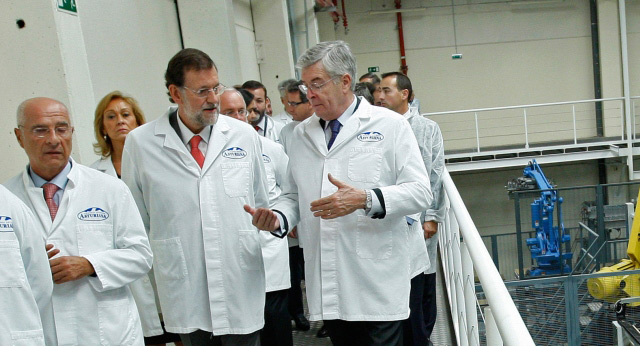 Mariano Rajoy se reúne con la cúpula directiva de FIAB