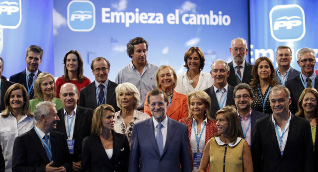 Foto de familia en la Convención