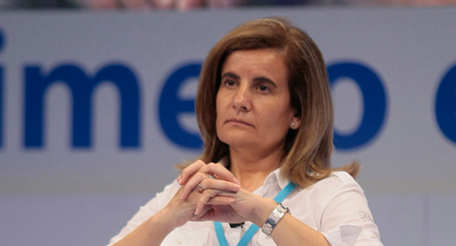 Fátima Báñez en la mesa "Estabilidad y reformas para el empleo"