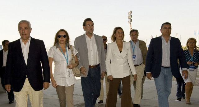 Mariano Rajoy llega a la Convención