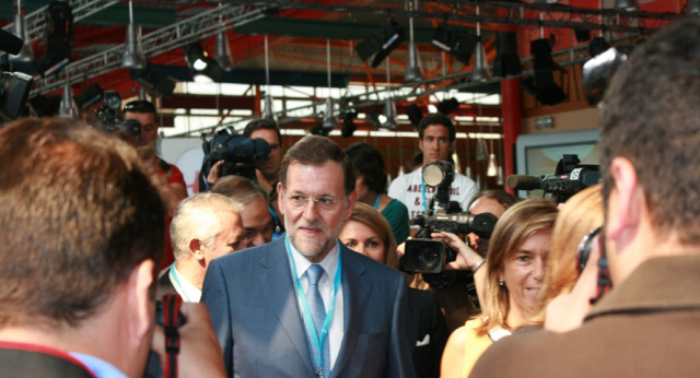 Mariano Rajoy visita la Convención