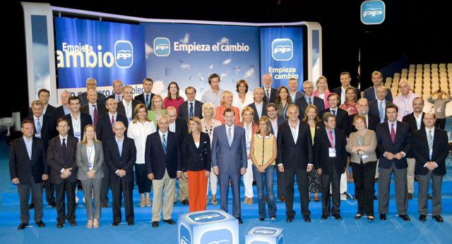 Foto de familia en la Convención