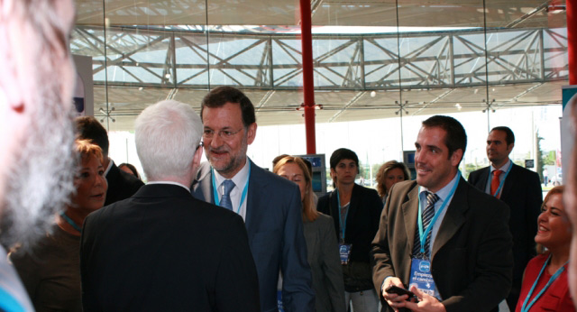 Mariano Rajoy visita la Convención