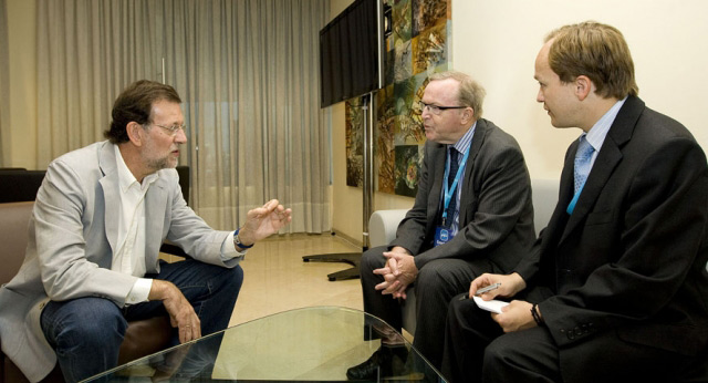 Reunión de Mariano Rajoy