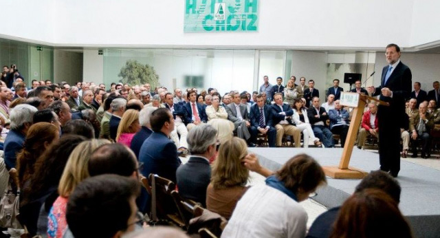 Mariano Rajoy en ASAJA en Jerez de la Frontera
