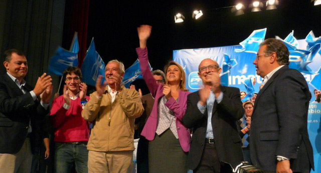 Mª Dolores de Cospedal en Écija, Sevilla