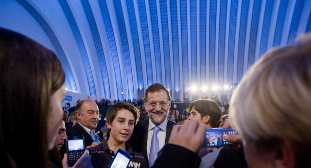 Acto de Mariano Rajoy en Oviedo