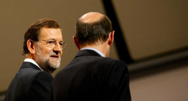 Debate entre Mariano Rajoy y Alfredo Pérez de Rubalcaba