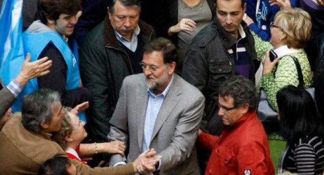 Mariano Rajoy mitin en Leganés