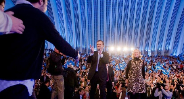 Mitin de Mariano Rajoy en Oviedo