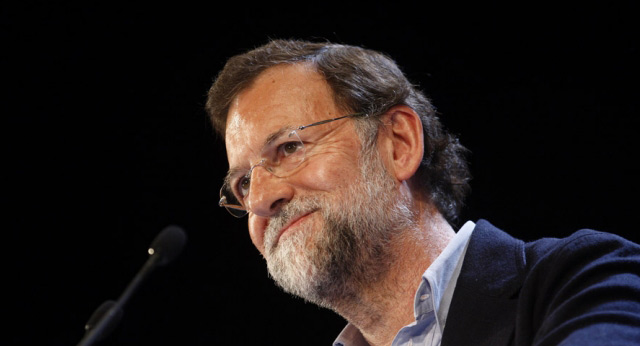 El presidente del Partido Popular, Mariano Rajoy