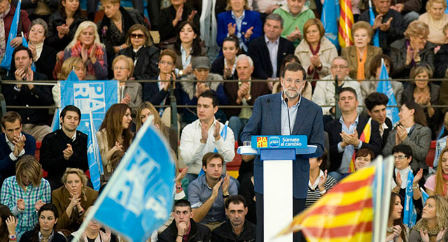 Acto de Mariano Rajoy en Zaragoza