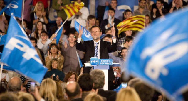Acto de Mariano Rajoy en L"Hospitalet de Llobregat 