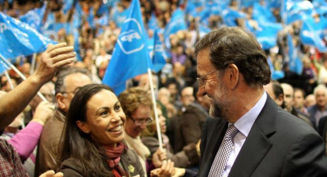 Mitin de Mariano Rajoy en Vigo