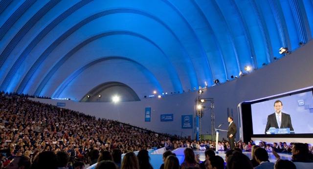Acto de Mariano Rajoy en Oviedo