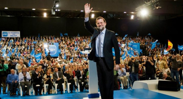 Mitin de Mariano Rajoy en Vigo