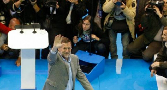 Mariano Rajoy mitin en Leganés
