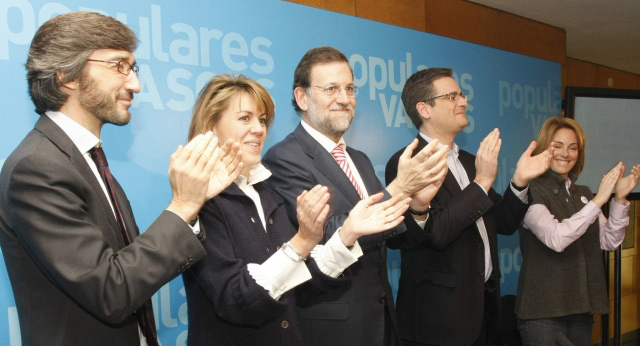 Celebración del Comité Regional del PP vasco