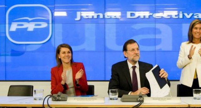 Mariano Rajoy preside la reunión de la Junta Directiva Nacional