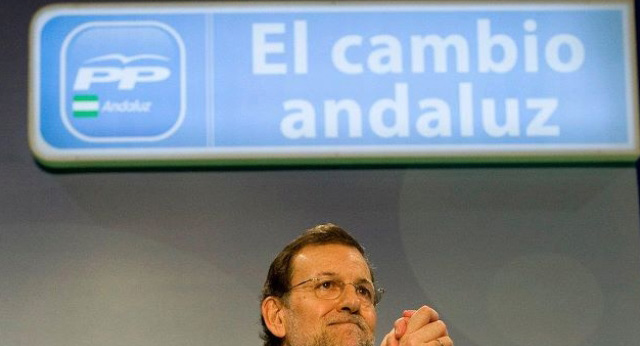 Mariano Rajoy en la Convención Autonómica del PP Andaluz