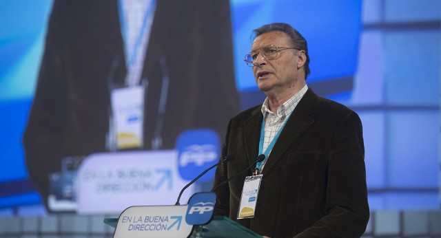 Durante la Convención Nacional del PP en Valladolid 