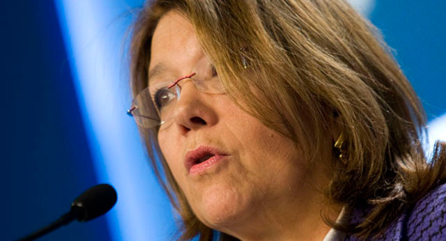 Rueda de prensa de Elvira Rodríguez