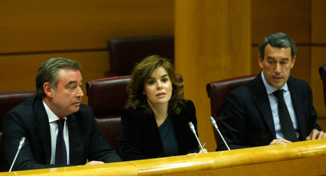 Reunión del Grupo Popular en el Senado