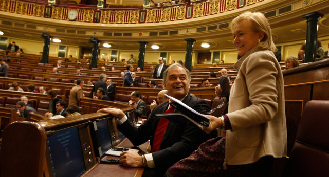 Mercedes Fernández en la sesión de control al Gobierno