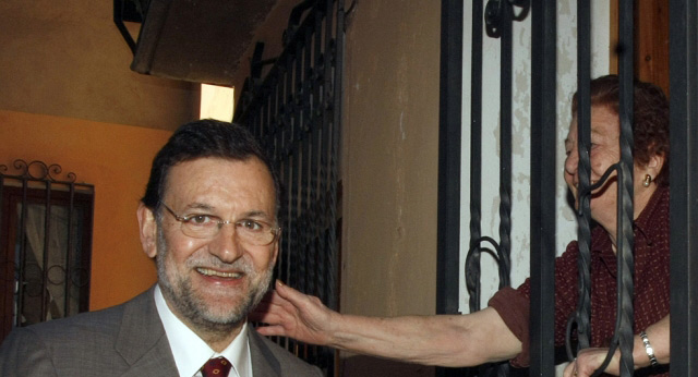 Mariano Rajoy inaugura la sede del PP en Tudela