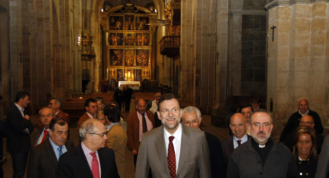 Mariano Rajoy inaugura la sede del PP en Tudela