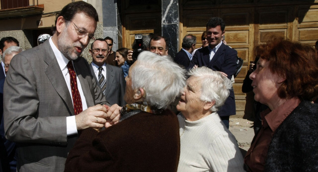 Mariano Rajoy inaugura la sede del PP en Tudela