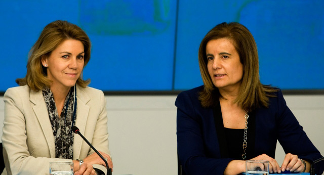 María Dolores de Cospedal y Fátima Báñez