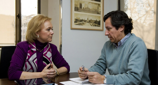 Carlos Floriano se reúne con Mercedes Fernández
