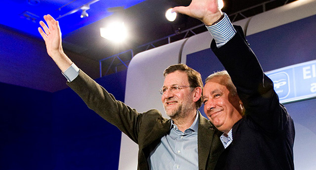 Mariano Rajoy y Javier Arenas