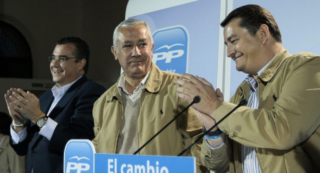 Acto de Javier Arenas en el Puerto de Santa María (Cádiz)