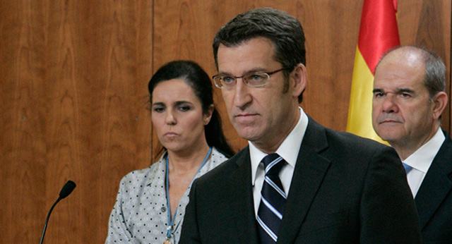 La toma de posesión de Alberto Núñez Feijóo como nuevo presidente de la Xunta